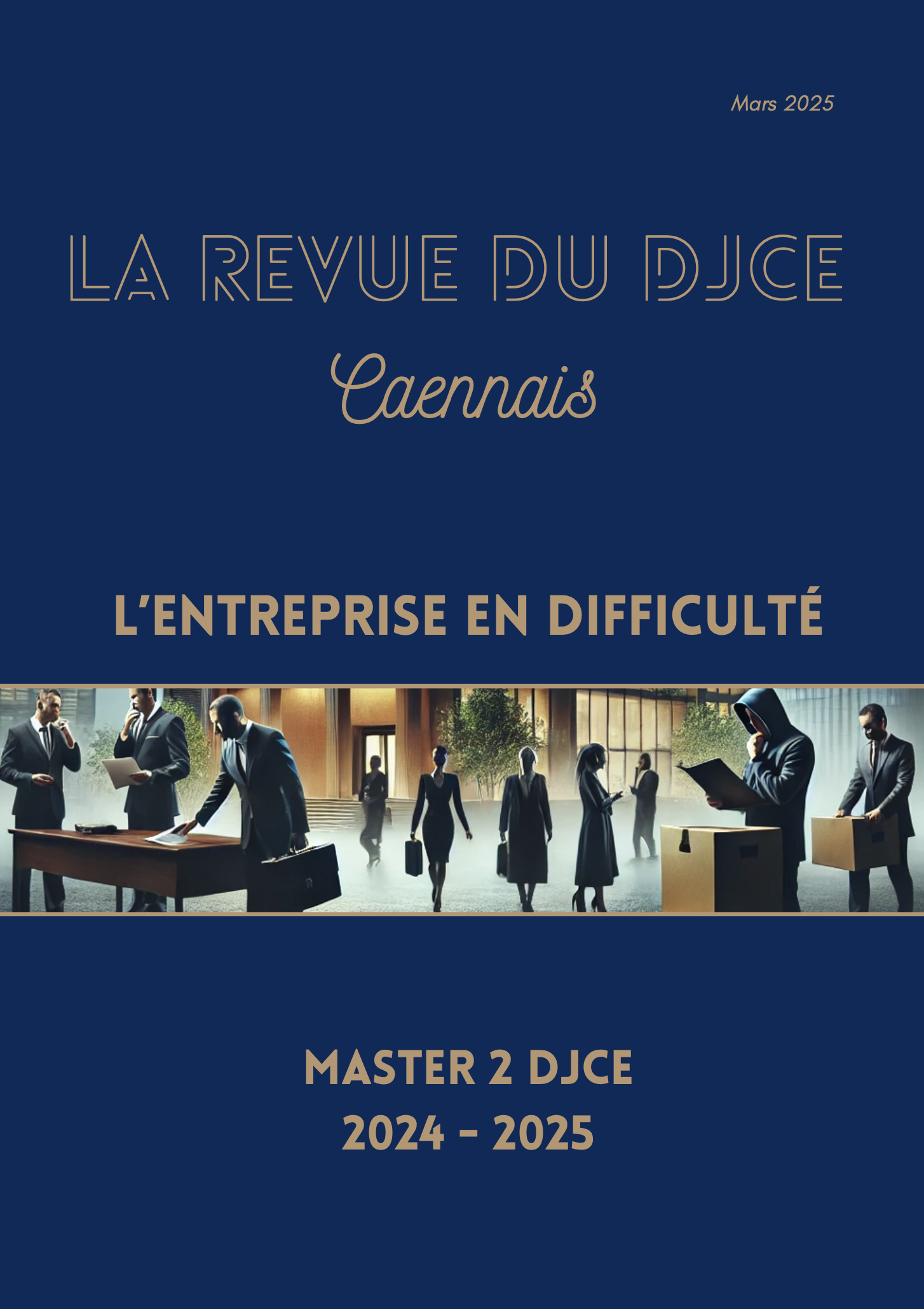 Couverture — La Revue du DJCE Caennais — Mars 2025