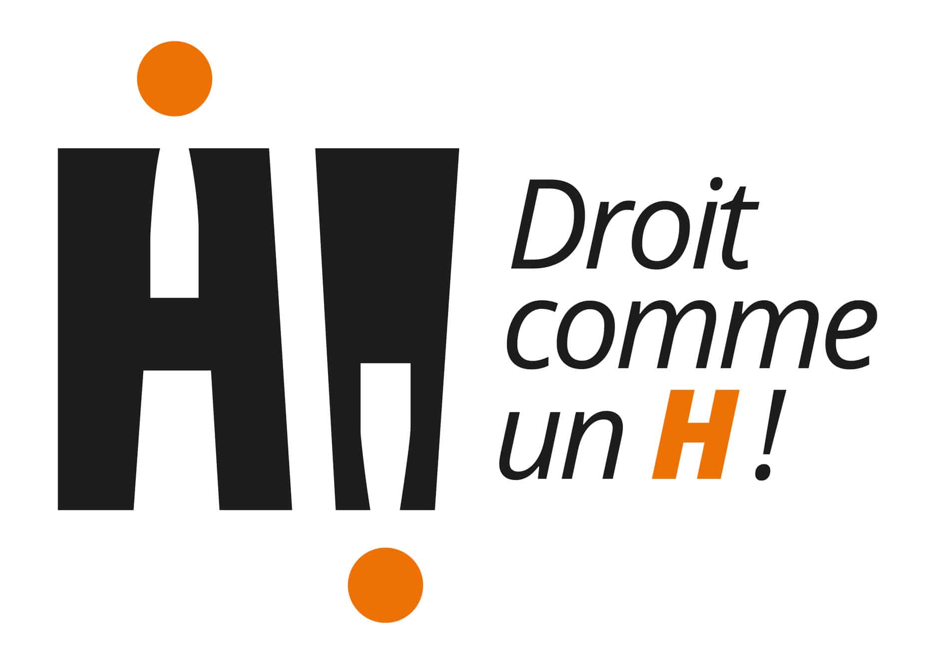 Association Droit comme un H !